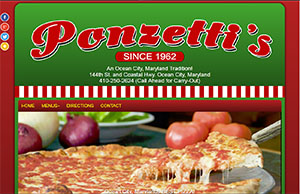 Ponzettis Pizza